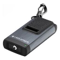 Ledlenser K4R GRAY - Lampe de poche rechargeable à LED, à intensité réglable / 180 mAh / IP2X / 120 lm