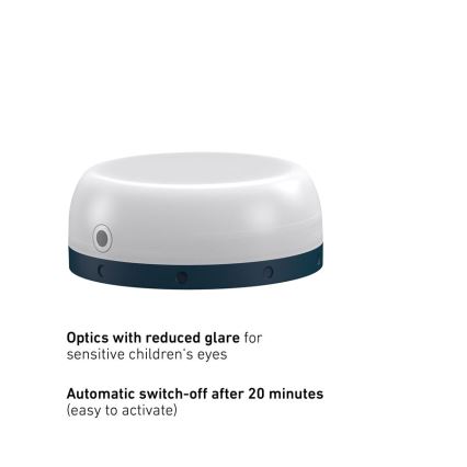 Ledlenser KIDCAMP6 DINO - Dimbare draagbare LED-lamp LED/3xAAA IP44 groen