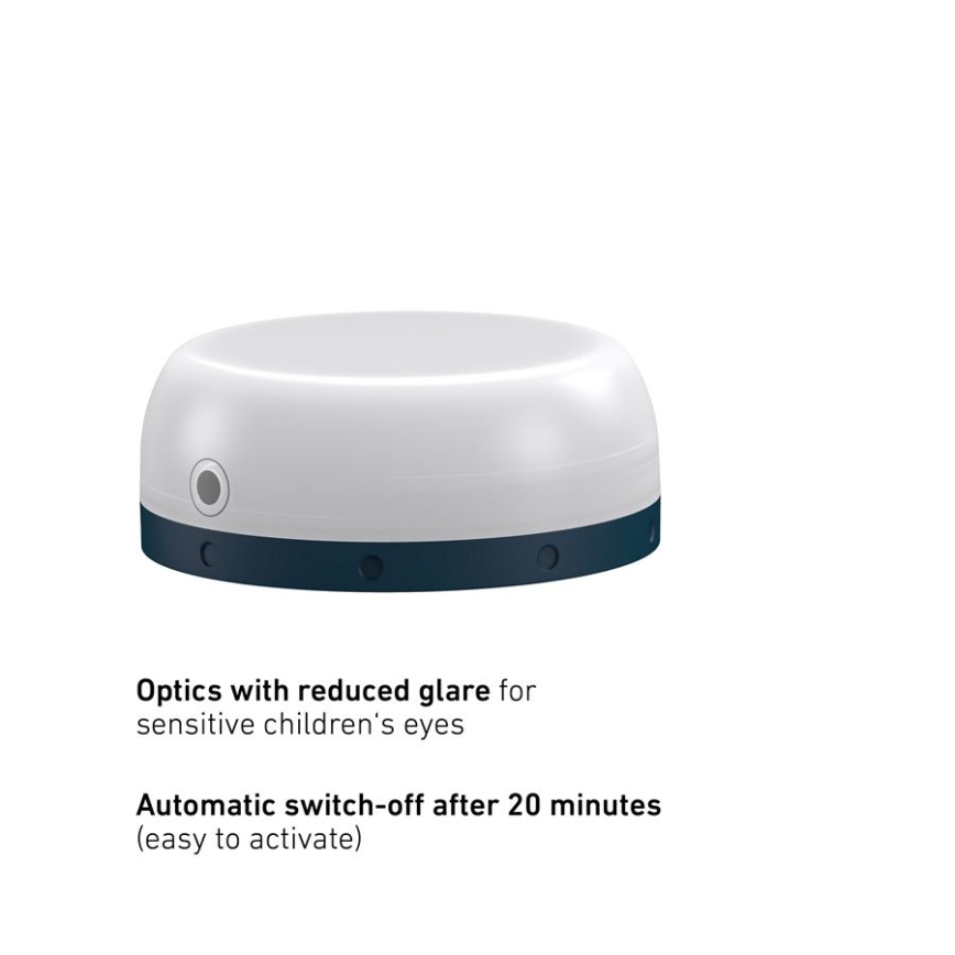 Ledlenser KIDCAMP6 DINO - Dimbare draagbare LED-lamp LED/3xAAA IP44 groen