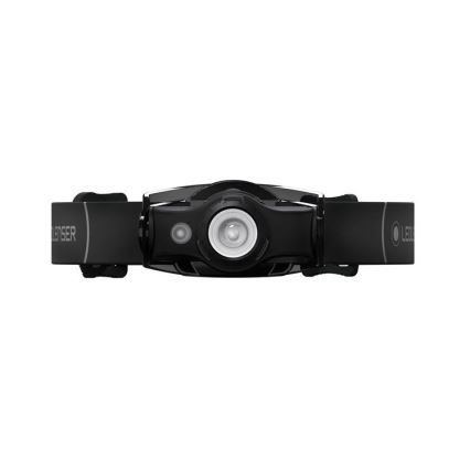 Ledlenser MH4 - dimbare oplaadbare LED-hoofdlamp, 750 mAh, IP54, 400 lm, 35 h, zwart
