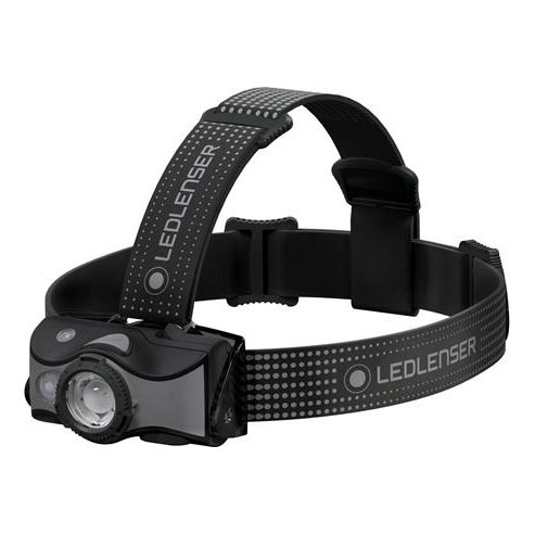 Ledlenser MH7 - Lampe frontale rechargeable à LED, à intensité réglable LED/1550 mAh IP54 600 lm 40 h noir/gris