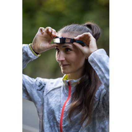 Ledlenser NEO1R - dimbare oplaadbare LED-hoofdlamp LED/730 mAh IP67 250 lm 15 uur blauw