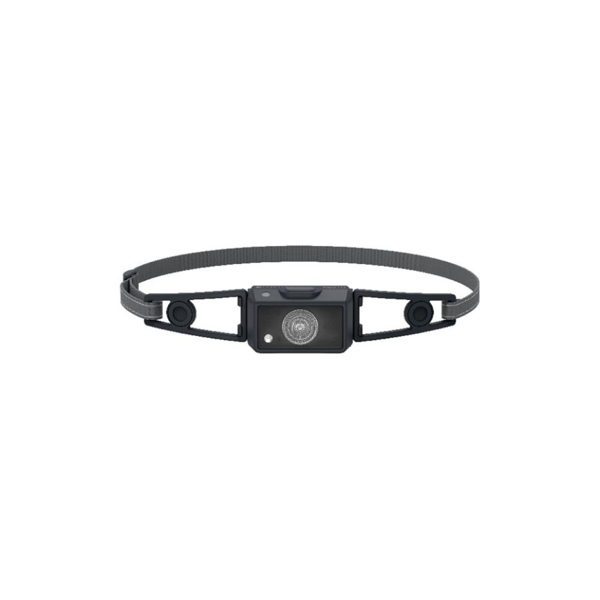 Ledlenser NEO1R - Lampe frontale rechargeable à LED à intensité réglable, 730 mAh, IP67, 250 lm, 15 h, noire