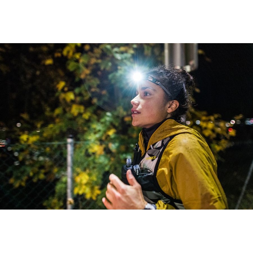 Ledlenser NEO1R - Dimbare oplaadbare LED-hoofdlamp, 730 mAh, IP67, 250 lm, 15 uur, zwart