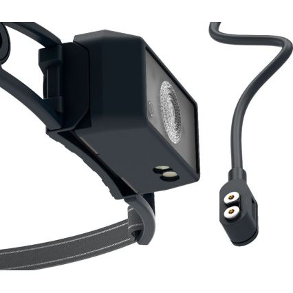 Ledlenser NEO1R - Dimbare oplaadbare LED-hoofdlamp, 730 mAh, IP67, 250 lm, 15 uur, zwart