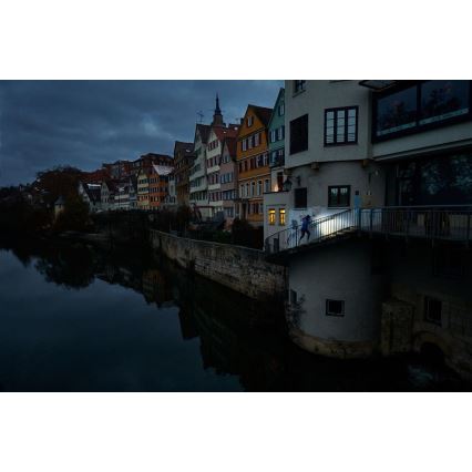 Ledlenser NEO3 - dimbare LED-hoofdlamp LED/3xAAA IP54 400 lm 20 h blauw