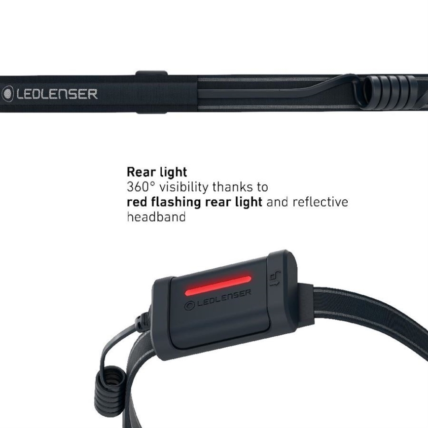 Ledlenser NEO3 - dimbare LED-hoofdlamp LED/3xAAA IP54 400 lm 20 h zwart/wit