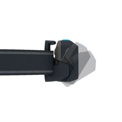 Ledlenser NEO3 - lampe frontale LED dimmable LED/3xAAA IP54 400 lm 20 h bleue