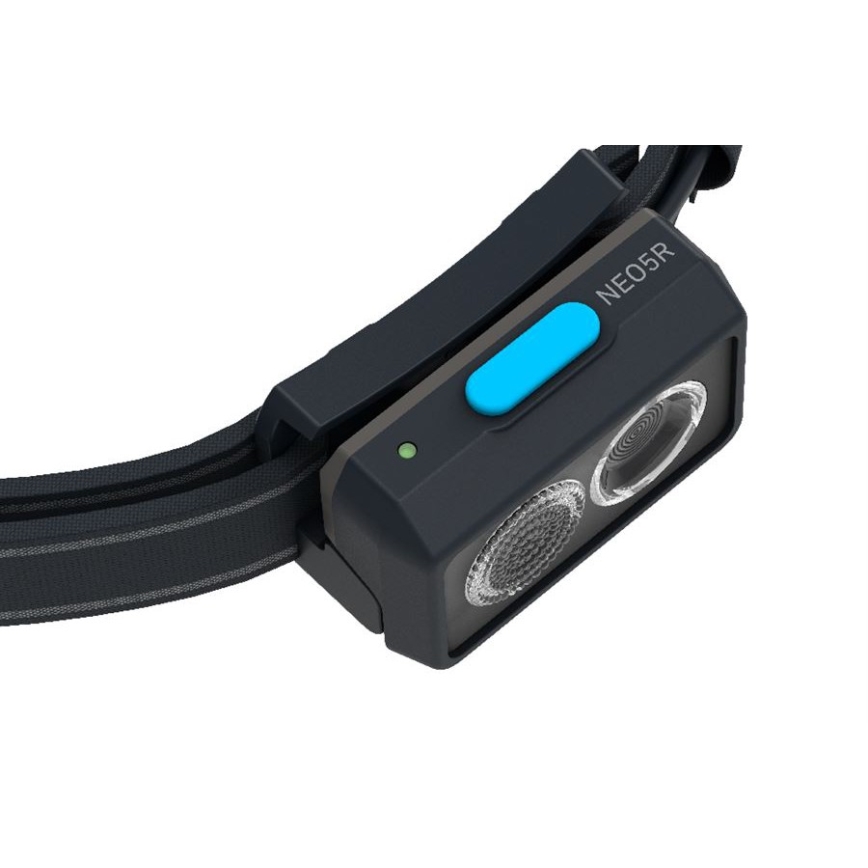 Ledlenser NEO5R - dimbare oplaadbare LED-hoofdlamp LED/1800 mAh IP54 600 lm 35 h blauw