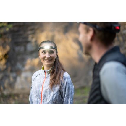 Ledlenser NEO5R - lampe frontale rechargeable LED à intensité réglable LED/1800 mAh IP54 600 lm 35 h noir/blanc