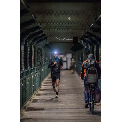 Ledlenser NEO5R - Lampe frontale LED rechargeable et dimmable LED/1800mAh IP54 600 lm 35 h noire