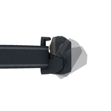 Ledlenser NEO5R - Lampe frontale LED rechargeable et dimmable LED/1800mAh IP54 600 lm 35 h noire