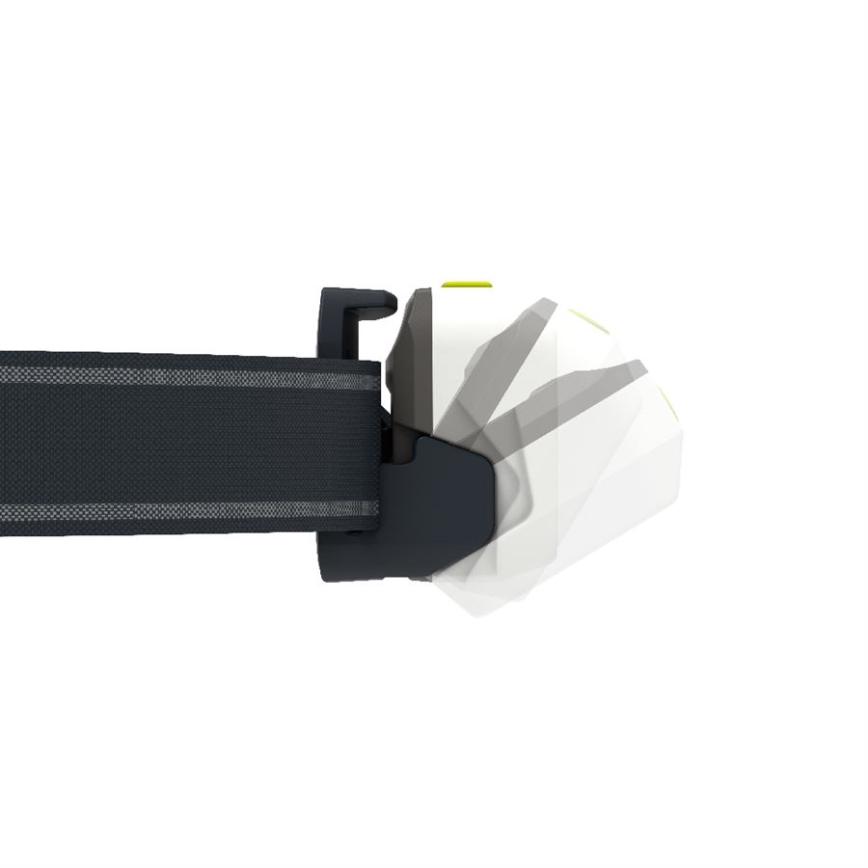 Ledlenser NEO5R - LED-dimbare oplaadbare hoofdlamp LED/1800 mAh IP54 600 lm 35 h zwart/wit