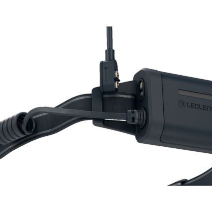 Ledlenser NEO5R - LED-dimbare oplaadbare hoofdlamp LED/1800 mAh IP54 600 lm 35 h zwart/wit