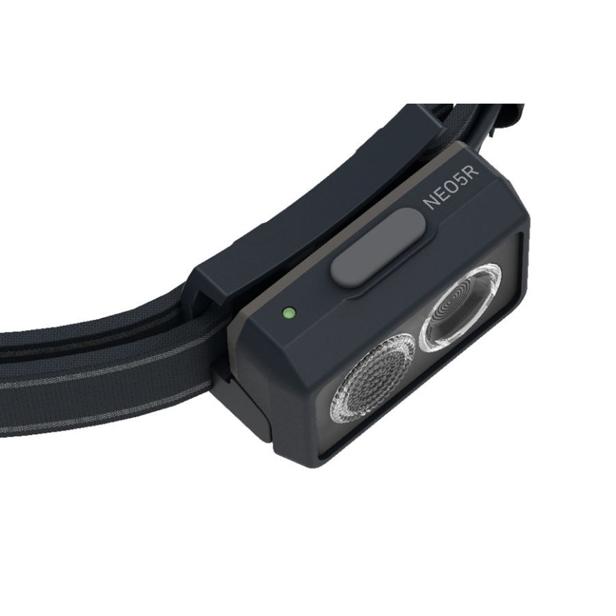 Ledlenser NEO5R - dimbare oplaadbare LED-hoofdlamp LED/1800mAh IP54 600 lm 35 h zwart