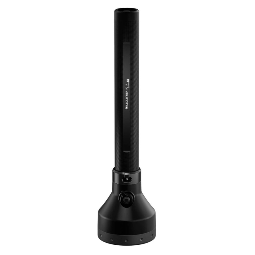 Ledlenser P21R - lampe torche rechargeable à LED dimmable, 6000 mAh, IP68, 12 000 lm, 25 h d'autonomie, noire