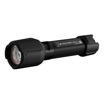 Ledlenser P5R PRO - Lampe de poche rechargeable LED à intensité réglable, batterie 920 mAh, indice de protection IP68, 750 lm, autonomie 18 h, noire