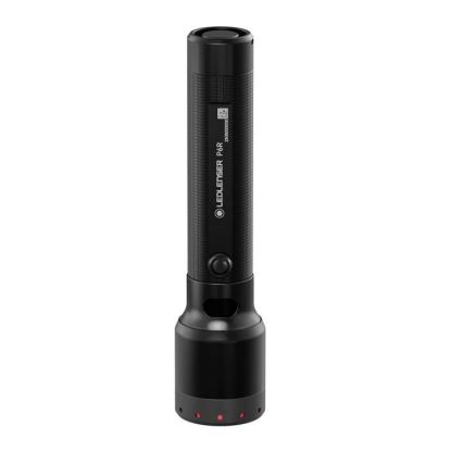 Ledlenser P6R - Lampe torche LED rechargeable à intensité variable LED/3000 mAh IP68 1200 lm 65 h noire