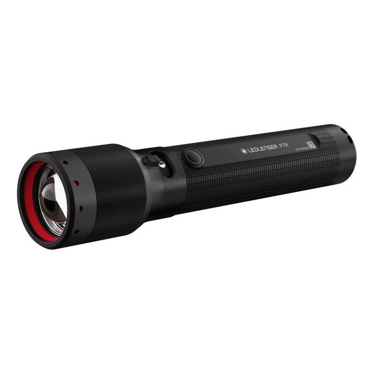 Ledlenser P7R - Dimbare oplaadbare LED-zaklamp, 4600 mAh, IP68, 2000 lm, 80 h, zwart