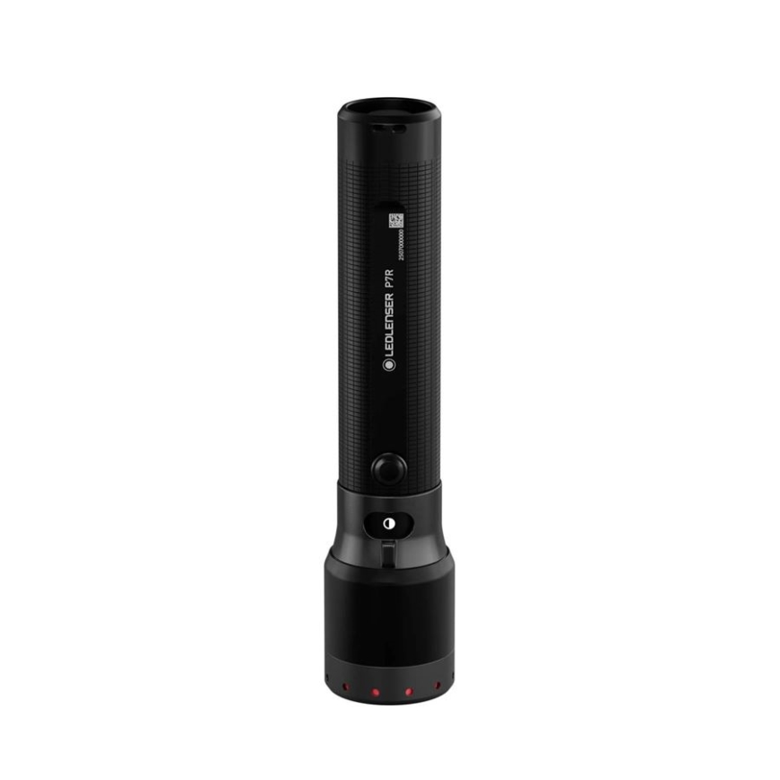 Ledlenser P7R - Dimbare oplaadbare LED-zaklamp, 4600 mAh, IP68, 2000 lm, 80 h, zwart