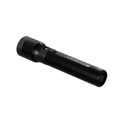 Ledlenser P7R - Lampe torche LED rechargeable à intensité variable, 4600 mAh, IP68, 2000 lm, 80 h, noire