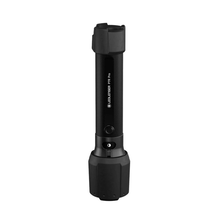 Ledlenser P7R PRO - Lampe torche rechargeable à LED, à intensité réglable, 4600 mAh, IP68, 2000 lm, 60 h, noire
