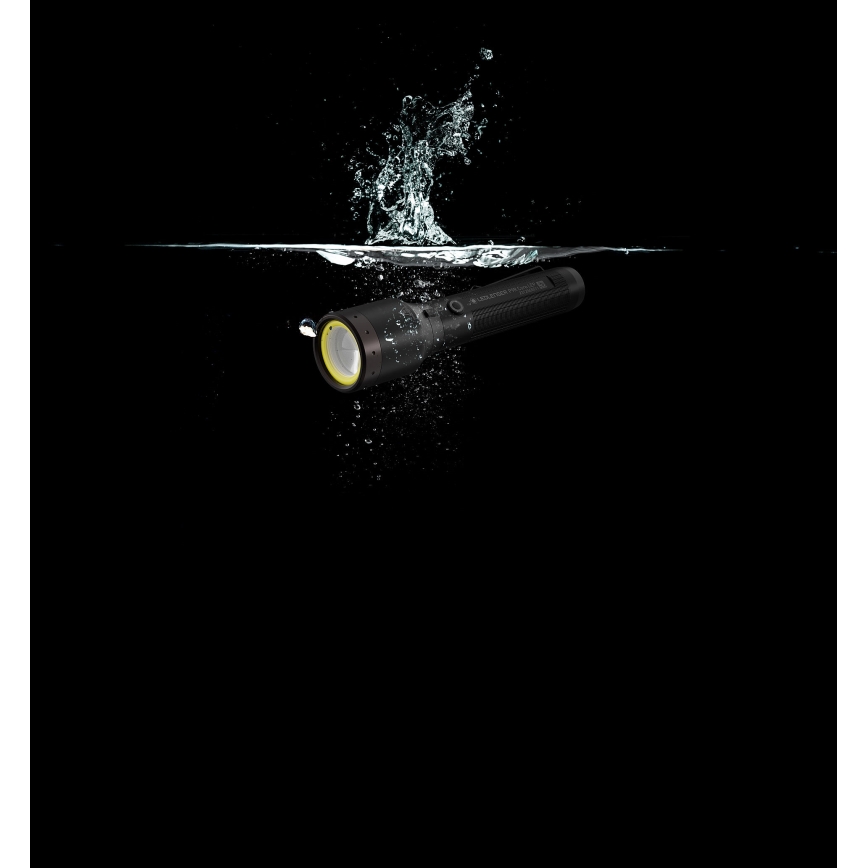 Ledlenser P9R Core - Lampe torche LED rechargeable dimmable · 4800 mAh · IP68 · 1000 lm · 20 h d'autonomie