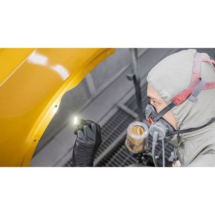 Ledlenser W1R - Lampe de travail LED rechargeable et dimmable avec clip LED/740 mAh IP54 220 lm