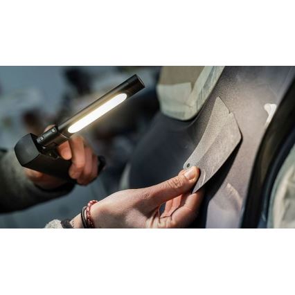 Ledlenser W7R - Dimbare oplaadbare LED-werklamp, 2500 mAh, IP54, 600 lm