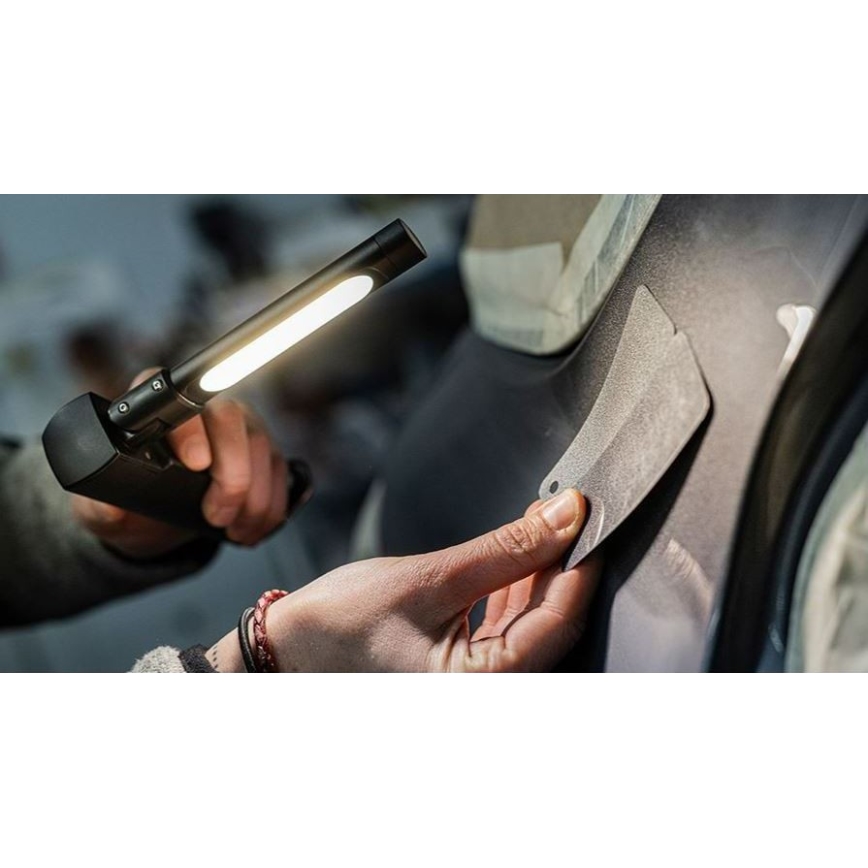 Ledlenser W7R - Lampe de travail rechargeable à LED, dimmable, 2500 mAh, IP54, 600 lm