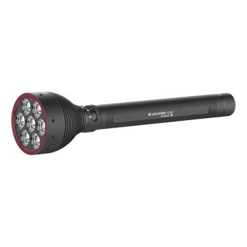 Ledlenser X21R - Lampe rechargeable à LED dimmable, batterie 5000 mAh, indice de protection IP54, 5000 lm, autonomie jusqu'à 40 h