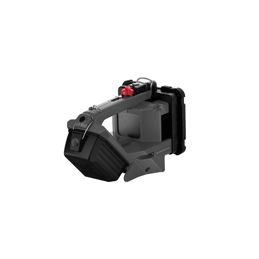 Ledlenser XP30R - Dimbare oplaadbare LED-zaklamp, 5000 mAh, IP54, 32000 lm, 16 uur, grijs