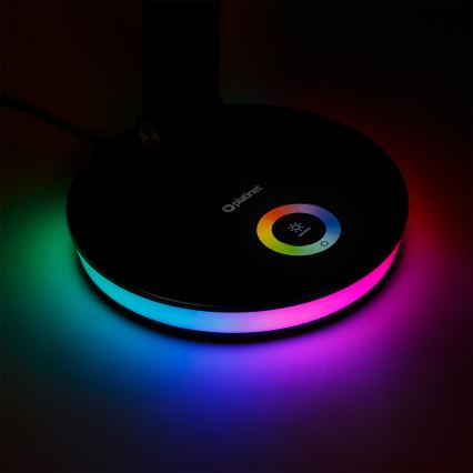 LED RGBW Dimbaar tafellamp met powerbankfunctie LED/12W/5V 2800-6000K zwart