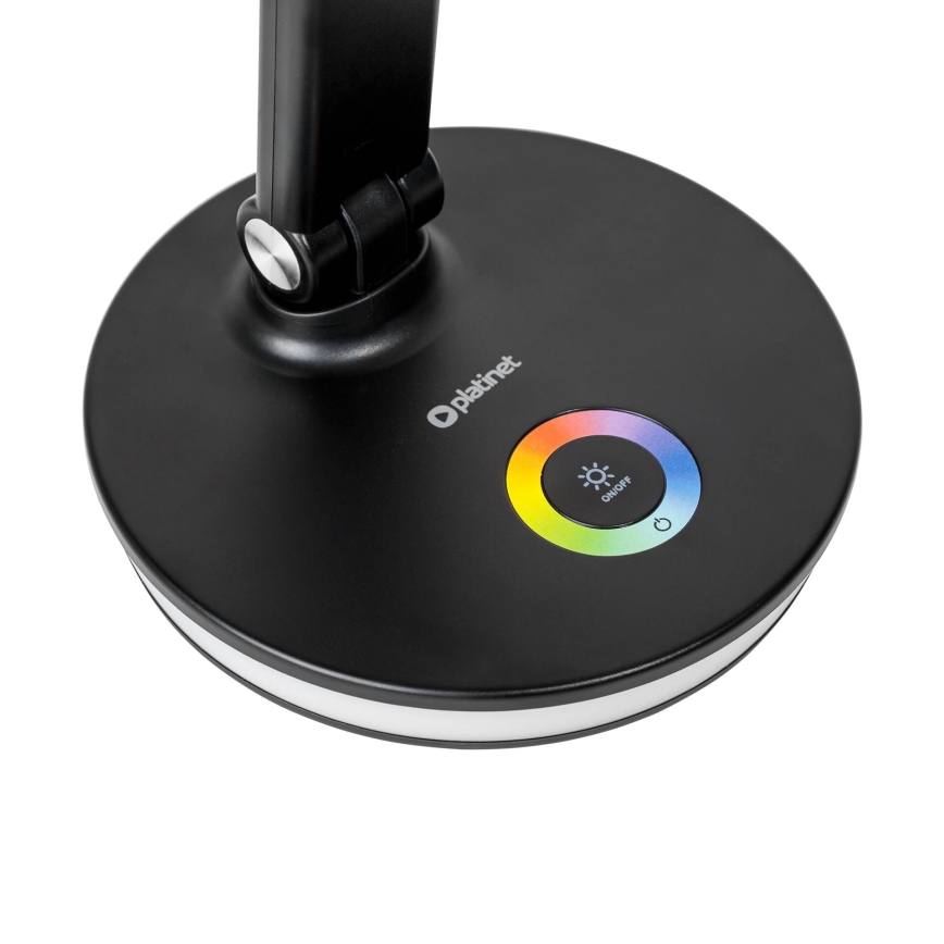 LED RGBW Dimbaar tafellamp met powerbankfunctie LED/12W/5V 2800-6000K zwart