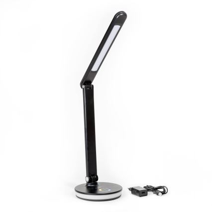 LED RGBW Dimbaar tafellamp met powerbankfunctie LED/12W/5V 2800-6000K zwart