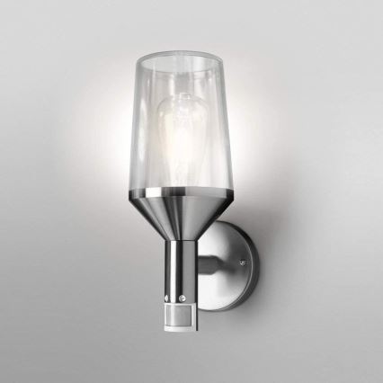 Ledvance - Applique murale extérieur avec détecteur CALICE 1xE27/60W/230V IP44