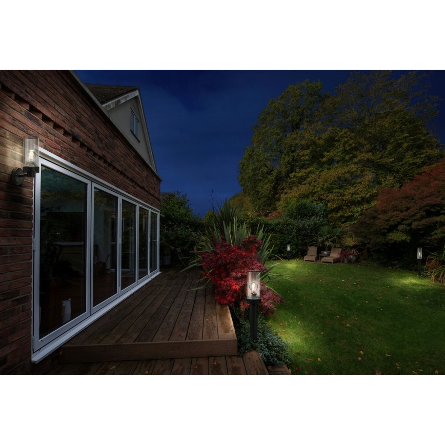 Ledvance - Applique murale extérieure AMBER 1xE27/20W/230V IP44