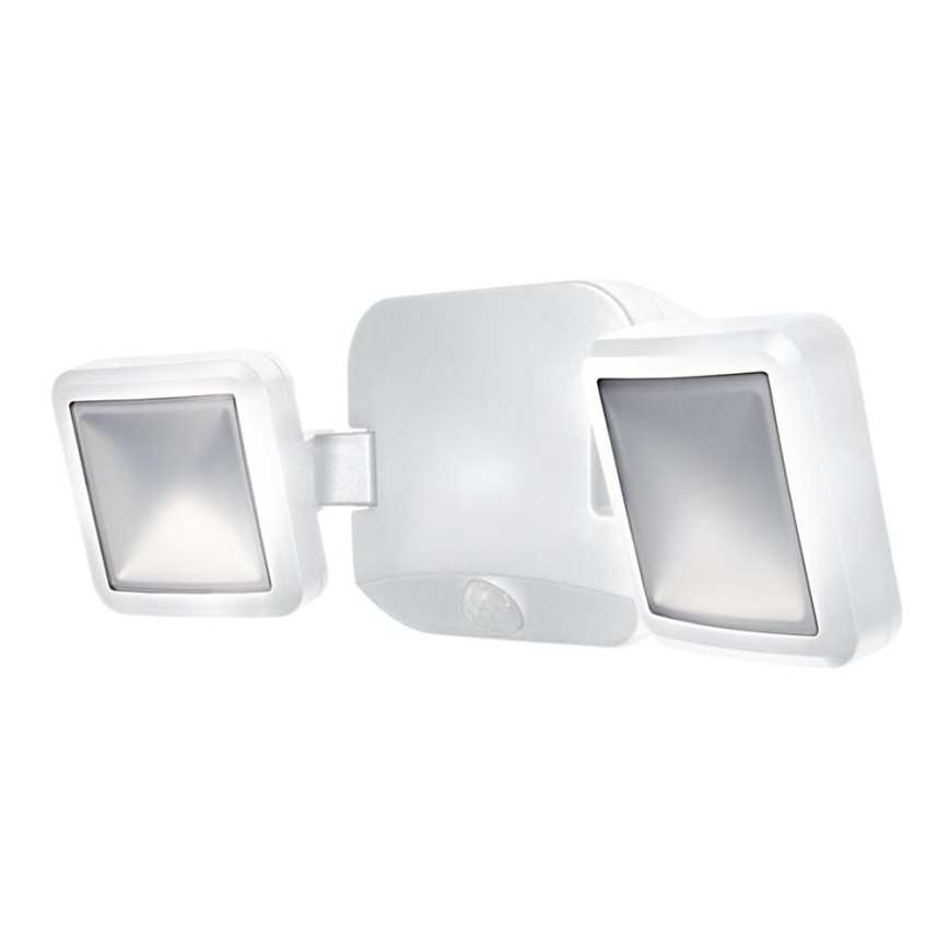 Ledvance - Applique murale extérieure avec détecteur BATTERY 2xLED/10W/4xD IP54