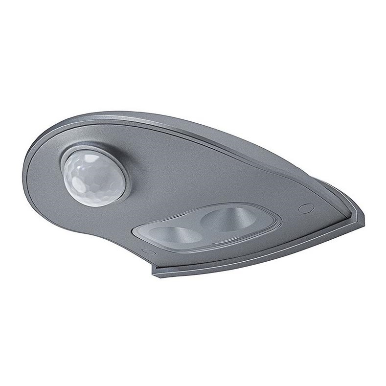 Ledvance - Applique murale extérieure avec détecteur DOORLED LED/1W/3xAA IP54