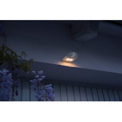 Ledvance - Applique murale extérieure avec détecteur DOORLED LED/1W/3xAA IP54