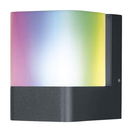 Ledvance - Applique murale LED RVBW extérieur SMART+ CUBE LED/9,5W/230V IP44 Wi-Fi