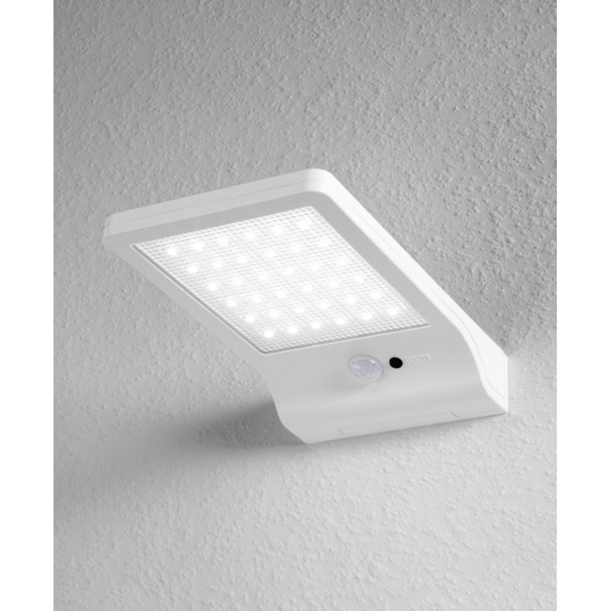 Ledvance - Applique murale solaire avec détecteur DOORLED LED/3W/3,3V 2000 mAh IP44