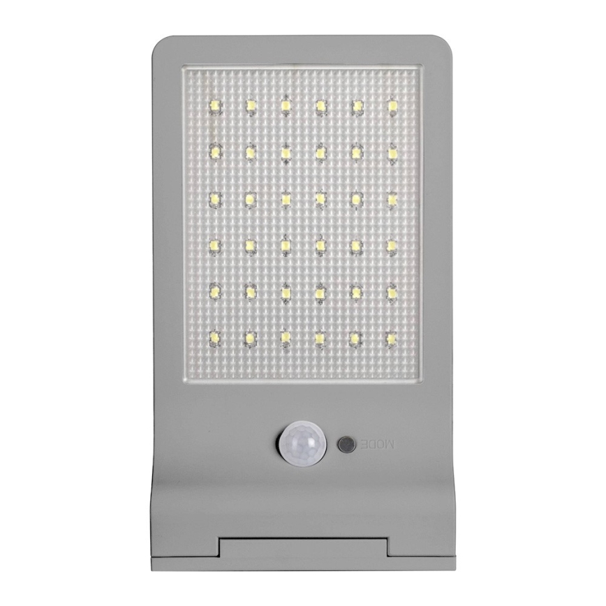 Ledvance - Applique murale solaire avec détecteur DOORLED LED/3W/3,3V 2000 mAh IP44