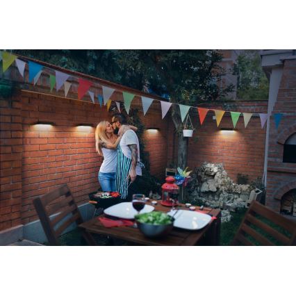 Ledvance - Applique murale solaire avec détecteur ENDURA SOLAR LED/6W/4,2V 3000 mAh IP65