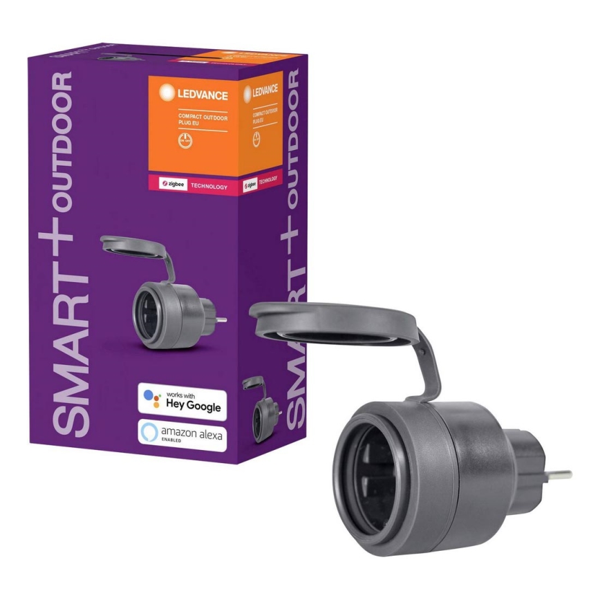 Ledvance - Buiten slimme stekker SMART+ PLUG 3680W IP44