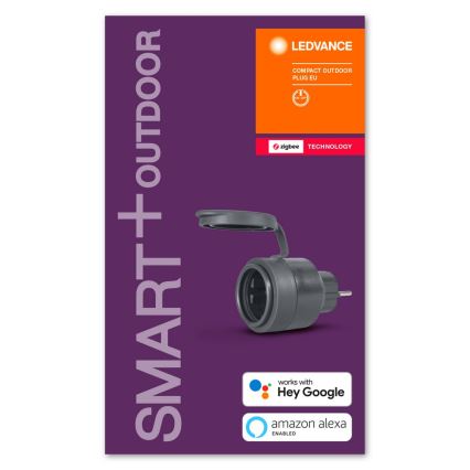 Ledvance - Buiten slimme stekker SMART+ PLUG 3680W IP44