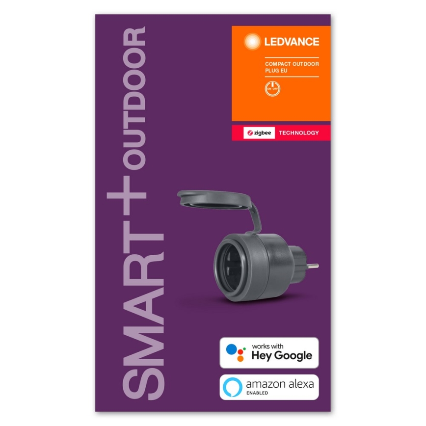 Ledvance - Buiten slimme stekker SMART+ PLUG 3680W IP44