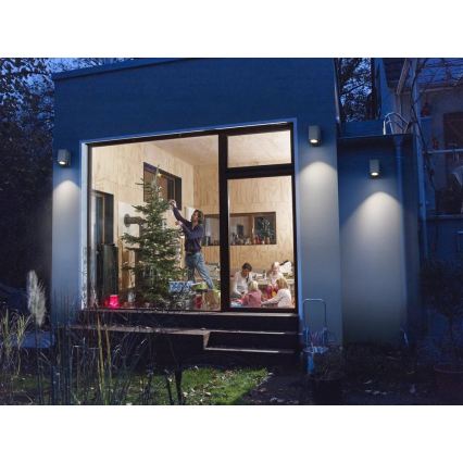 Ledvance - Buitenwandlamp ENDURA CLASSIC 1xGU10/35W/230V IP44 grijs