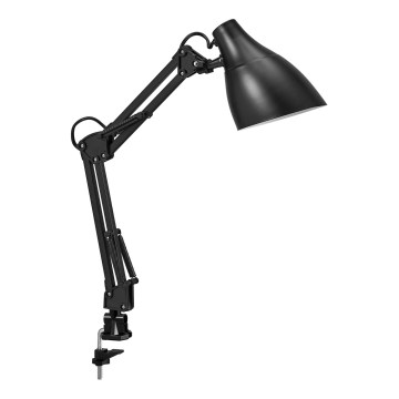 Ledvance - Bureaulamp met bevestiging OFFICE LINE 1xE27/11W/230V zwart
