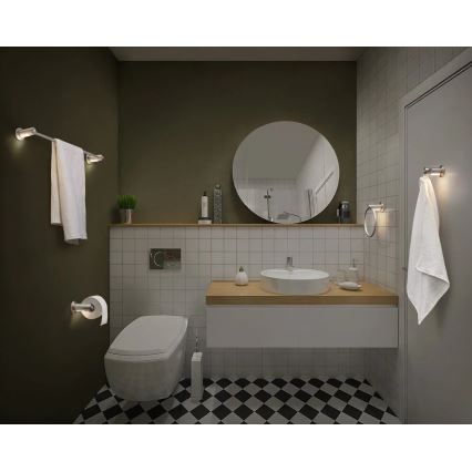 Ledvance - Crochet de salle de bain avec rétro-éclairage LED IP44